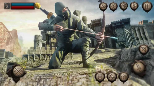 Ninja Samurai Assassin Hunter - Скриншот 1