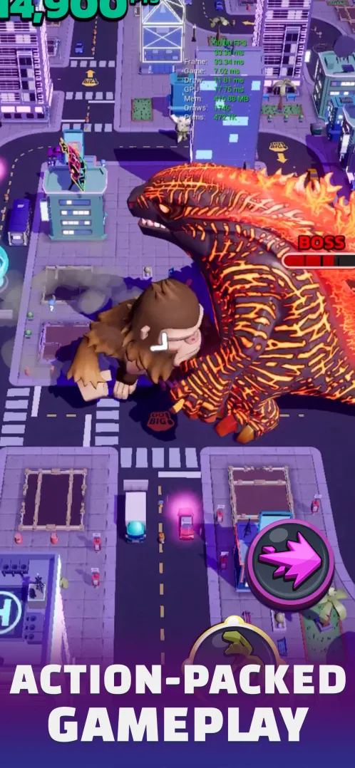 Go BIG! Feat. Godzilla vs Kong - Скриншот 2