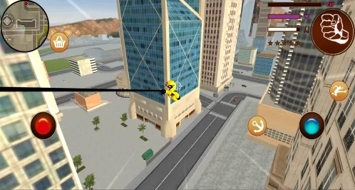 Wolveine Stickman Rope Hero Miami Mafia Simulator - Скриншот 2