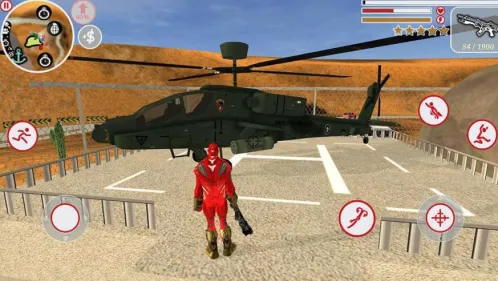 Iron Rope Hero War - Superhero crime city Games - Скриншот 2