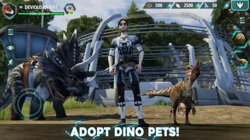 Dino Tamers - Jurassic Riding MMO - Скриншот 2