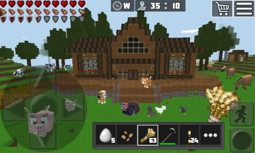 WorldCraft: Мини Блок Крафт - Скриншот 2
