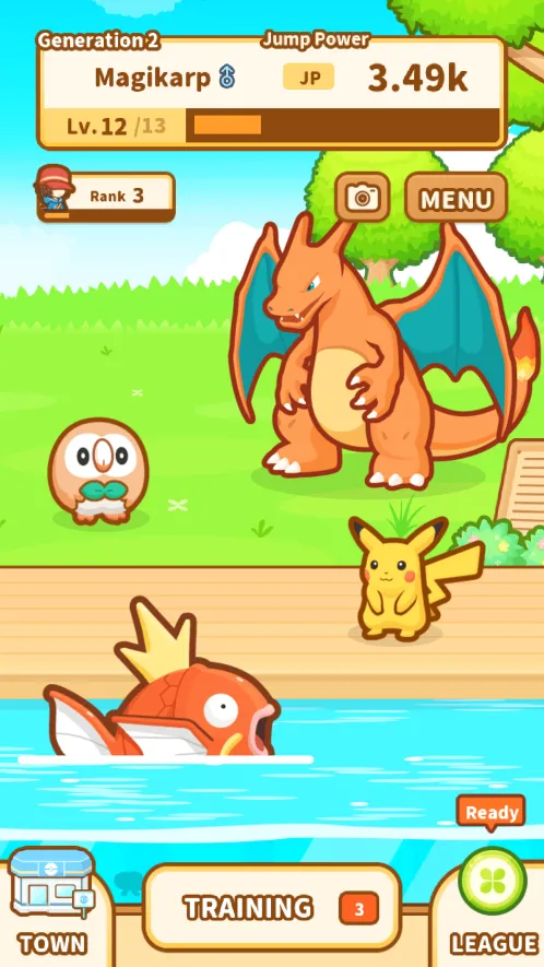Pokémon: Magikarp Jump - Скриншот 5