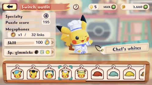 Pokémon Café ReMix - Скриншот 3
