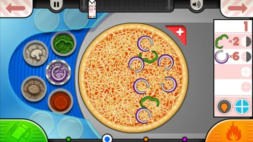 Papa's Pizzeria To Go! - Скриншот 2