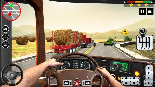 Log Transporter Truck Driving - Скриншот 4