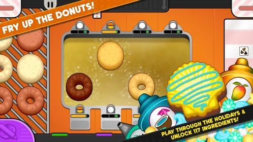 Papa's Donuteria To Go! - Скриншот 4