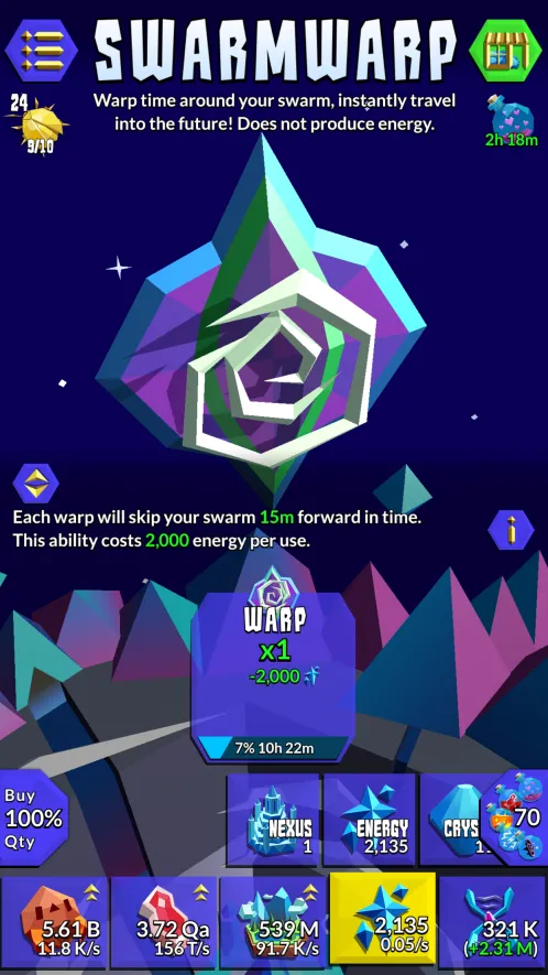 Swarm Simulator - Скриншот 4