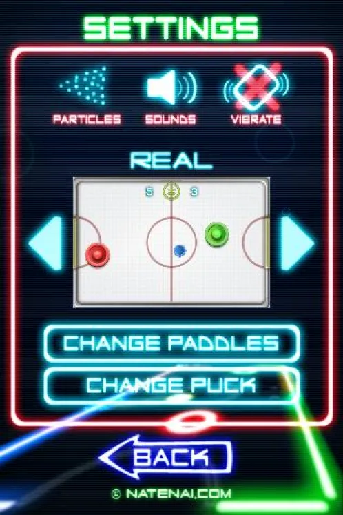 Glow Hockey 2 - Скриншот 3