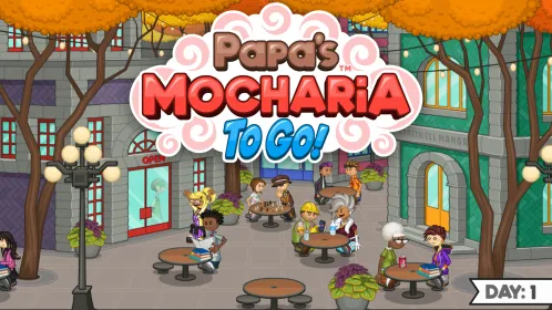 Papa's Mocharia To Go! - Скриншот 1