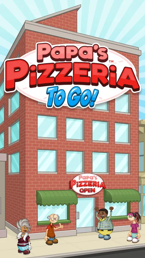 Papa's Pizzeria To Go! - Скриншот 1