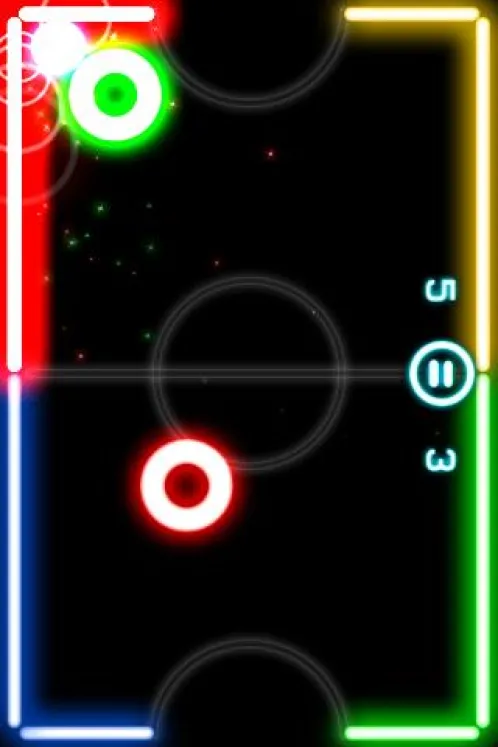 Glow Hockey 2 - Скриншот 5