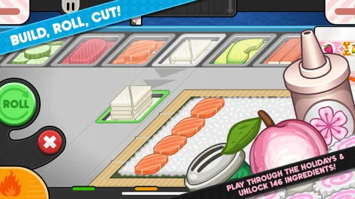 Papa's Sushiria To Go! - Скриншот 4