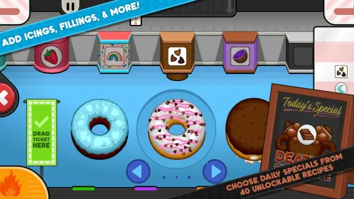 Papa's Donuteria To Go! - Скриншот 5