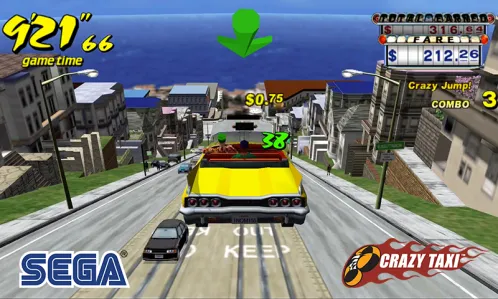 Crazy Taxi Classic - Скриншот 1