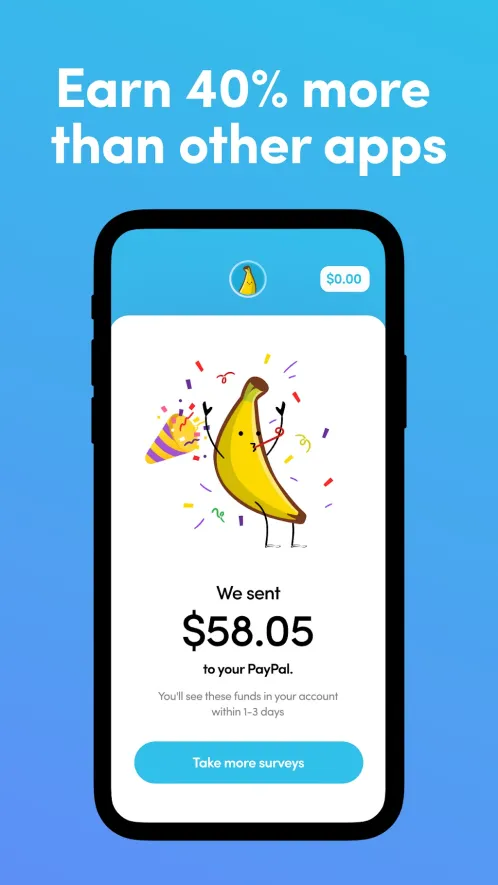 BananaBucks - Surveys for Cash - Скриншот 3