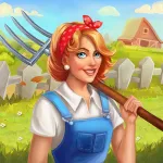 Скачать Ферма Джейн: веселая игра на русском в жанре ферма на Андроид