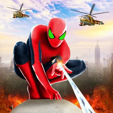 Скачать Spider Rope Hero Man на Андроид