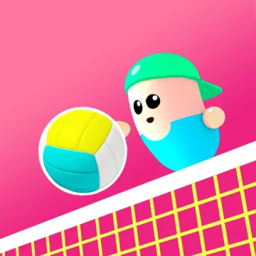 Скачать Volley Beans - Volleyball Game на Андроид