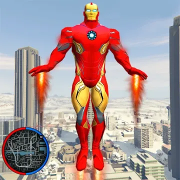 Скачать Iron Rope Hero War на Андроид