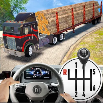 Скачать Log Transporter Truck Driving на Андроид